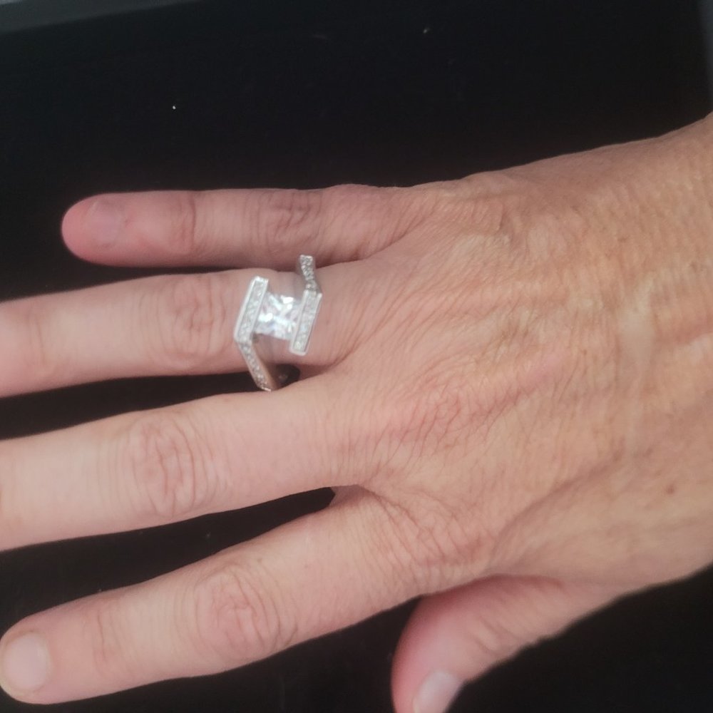 PARK LANE 1/2 Carat CZ “Dashing” NWT Cocktail Ring - Picture 4 of 7